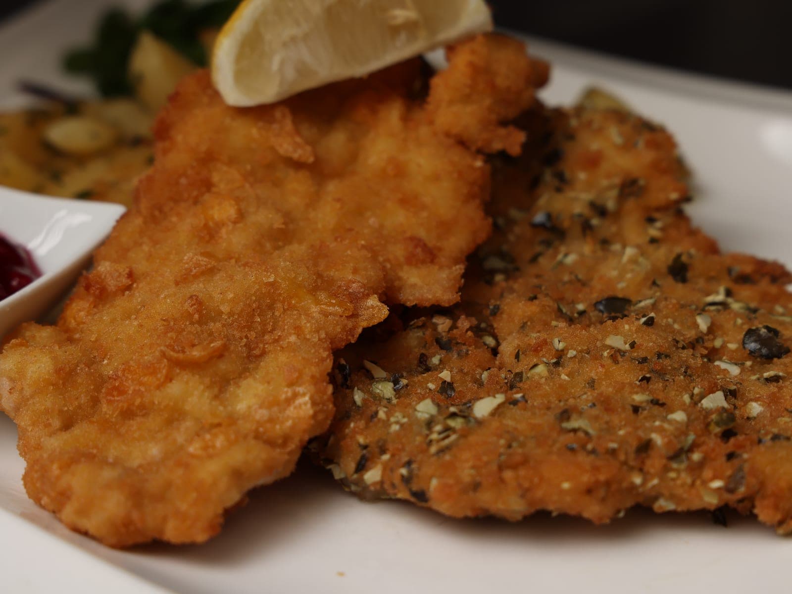Wiener Schnitzel frisch zubereitet